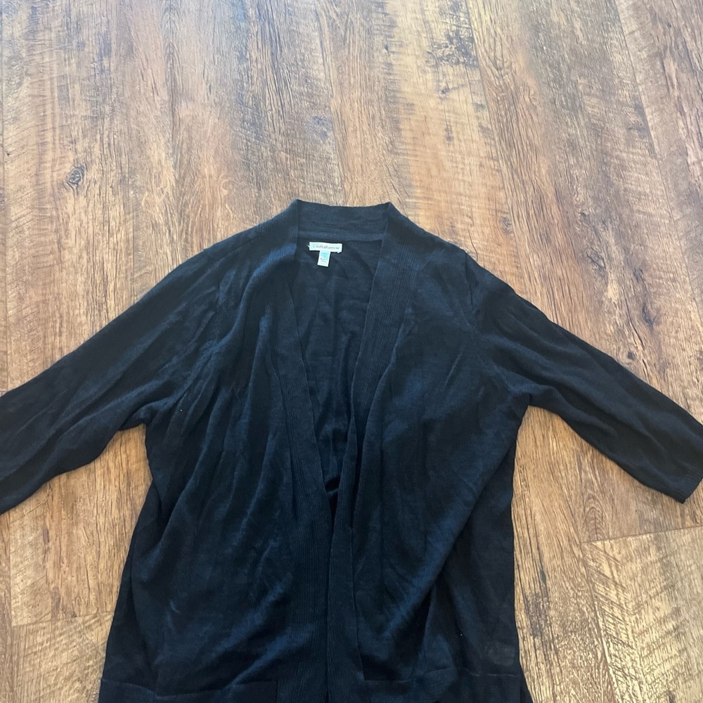 Croft & Barrow  3/4 Sleeve Cardigan